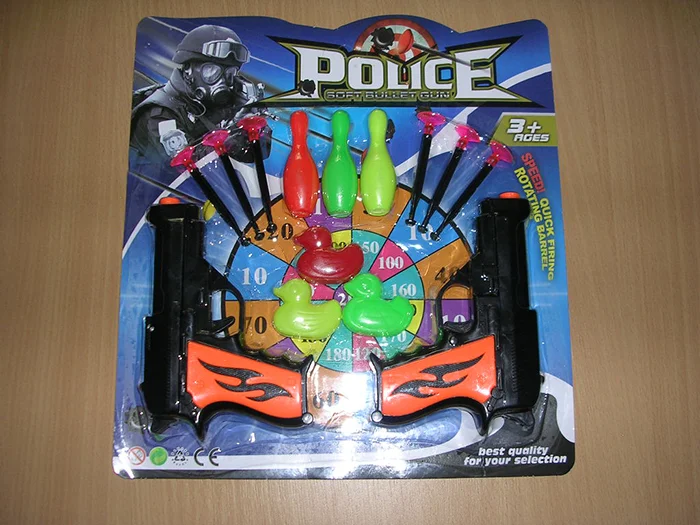 Police soft bullet gun