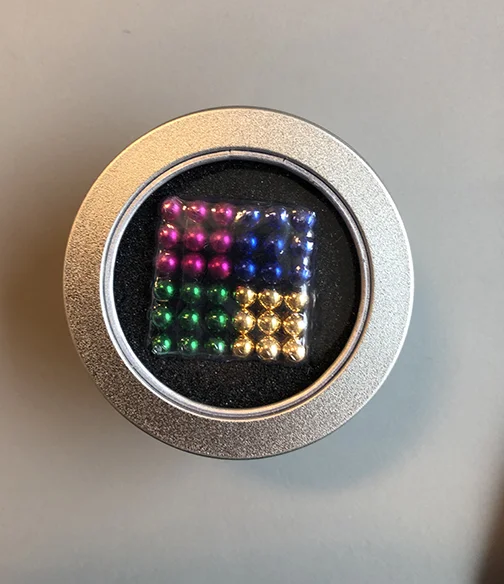 Magnetic balls 5mm multicolour