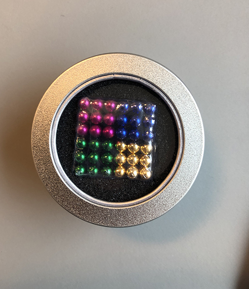 Magnetic balls 5mm multicolour