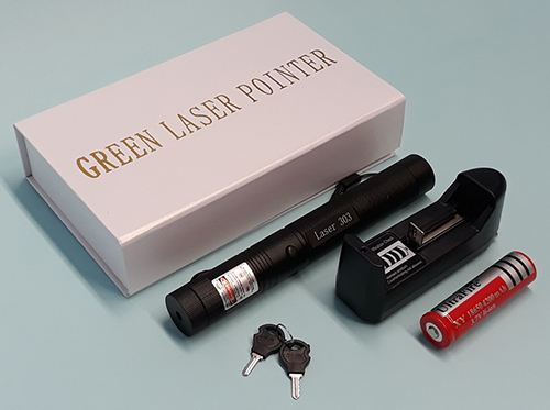 GREEN LASER POINTER; Li-ion Battery Universal Charger