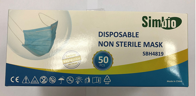 Simbio — Disposable Non Sterile Mask