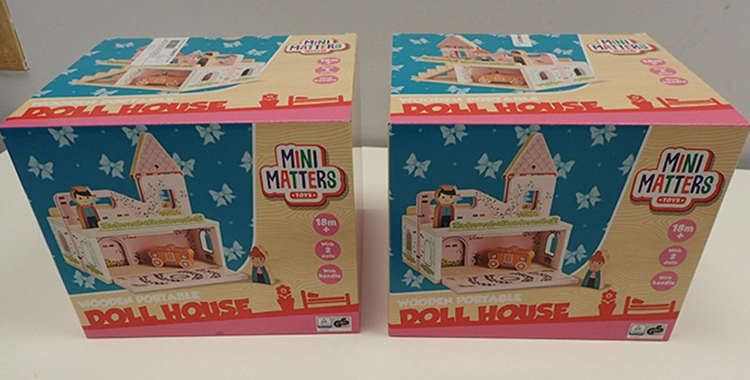 Mini Matters — Wooden Portable Doll House