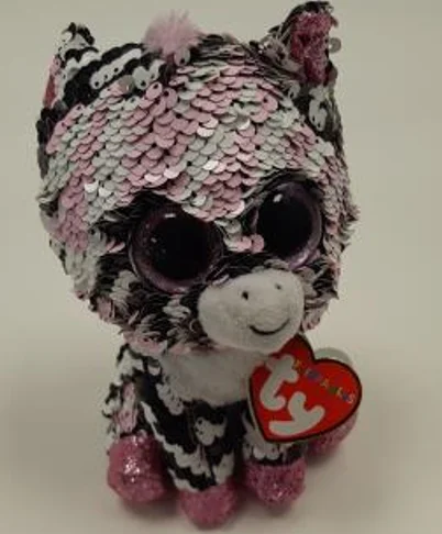 TY.UK.LTD — Plush toy Zoey with pailletjes