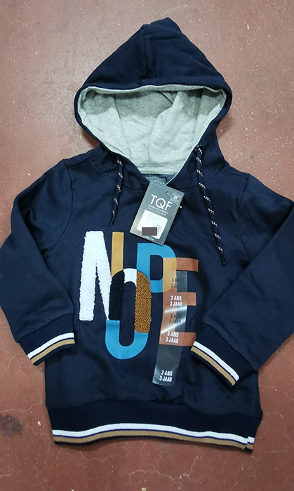 TQF — Children's hooded sweater