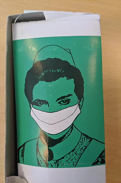 Particle filter mask