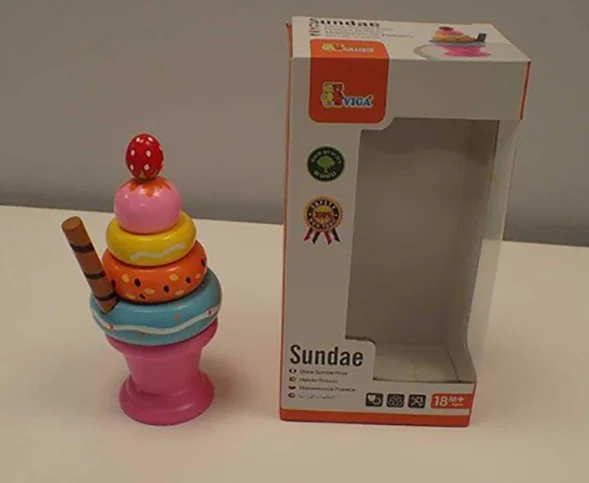 VIGA — VIGA toys, Sundae, 18 M+