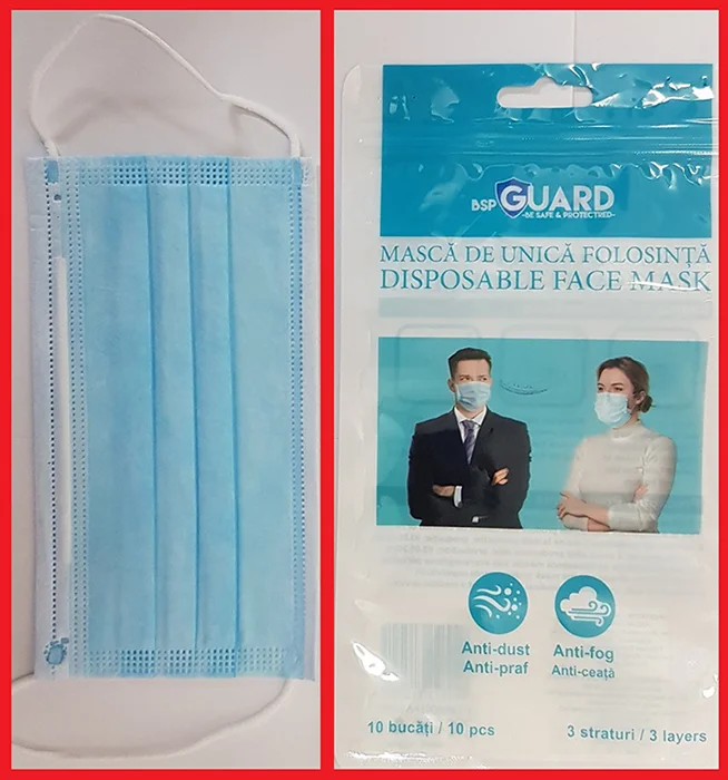 BSPGUARD — Disposable face mask