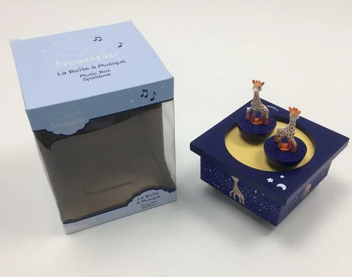 TROUSSELIER — Sophie the Giraffe Music Box