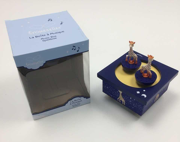 TROUSSELIER — Sophie the Giraffe Music Box