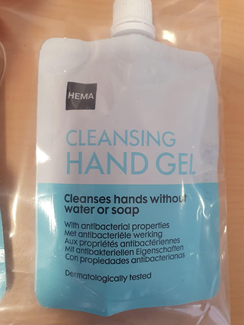 HEMA — cleansing hand gel