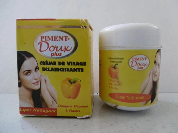 Piment doux plus — Crème de visage éclaircissante