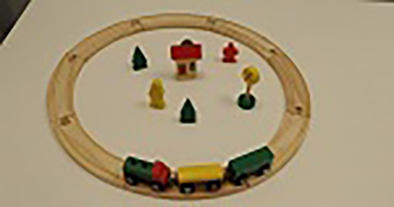 Little Tom — houten treinbaan 19 dlg