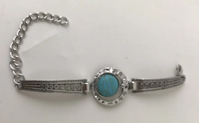 Fashion Jewelry — Armband med blå sten