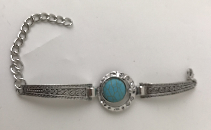 Fashion Jewelry — Armband med blå sten