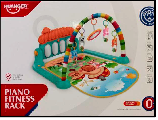 Huanger — Piano Fitness Rack Playmat