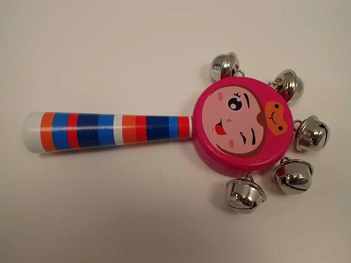 Rattle with bells