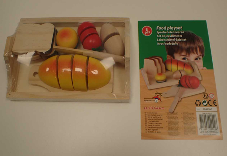 Marionette wooden toys — Food playset