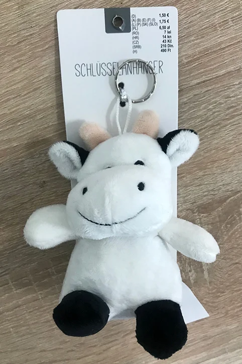 TEDi — Key ring with a soft toy