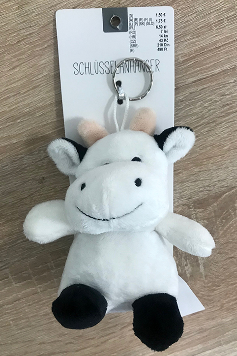 TEDi — Key ring with a soft toy