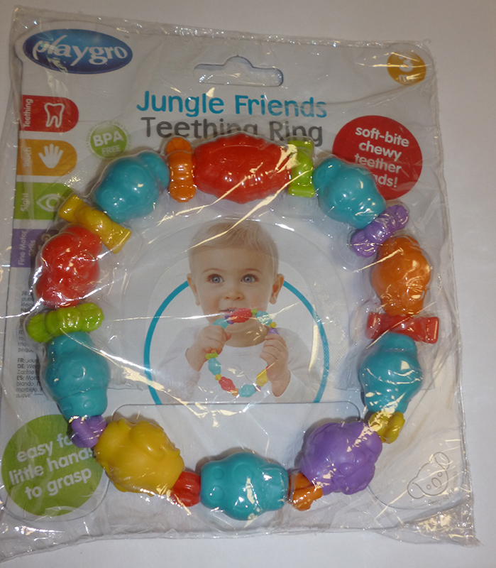 Playgro — Jungle Friends Teething Ring