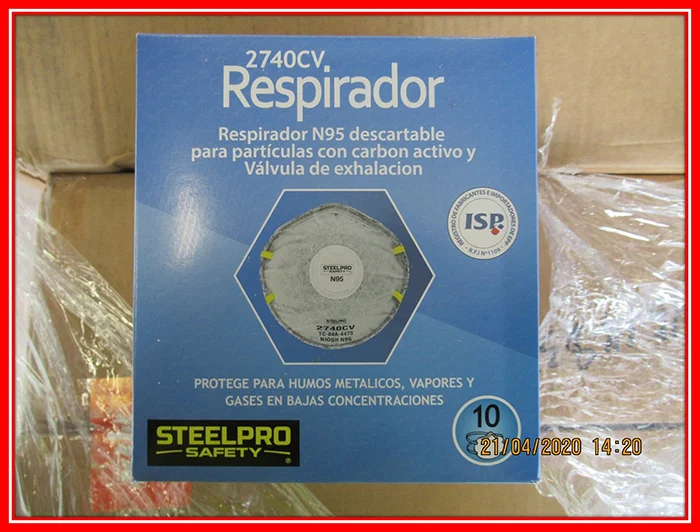 STEELPRO SAFETY — 2740CV Respirador