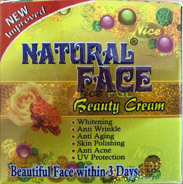 Natural Face Beauty Cream