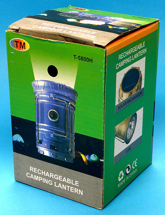 TM — RECHARGEABLE CAMPING  LANTERN