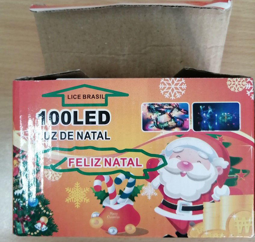 LICE BRASIL — 100 LED LUZ DE NATAL