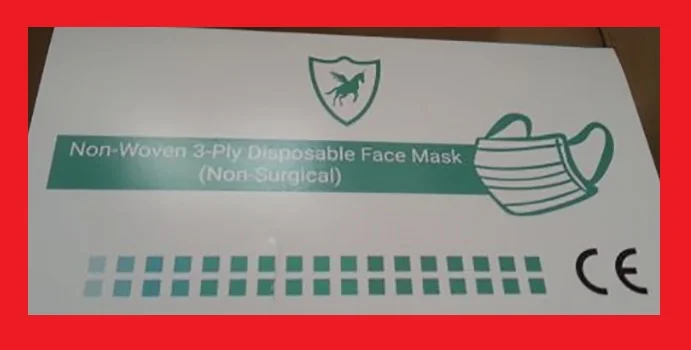 Non-Woven 3 Ply Disposable Face Mask (Non Surgical)