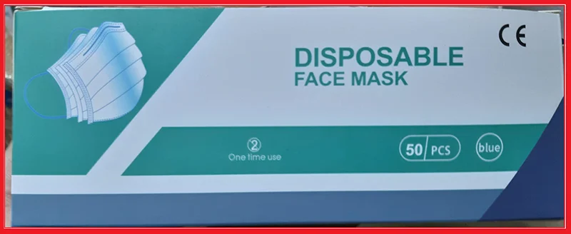 Disposable face mask