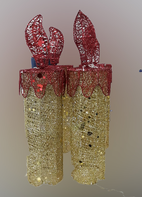 Candle-shaped luminaire