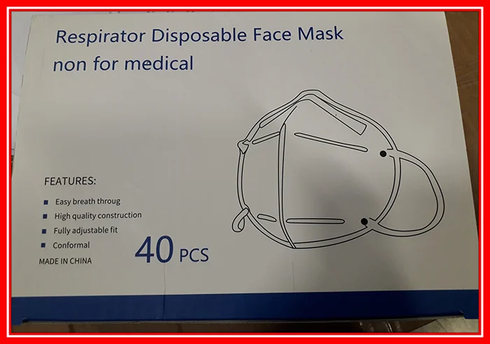 Respirator disposable face mask