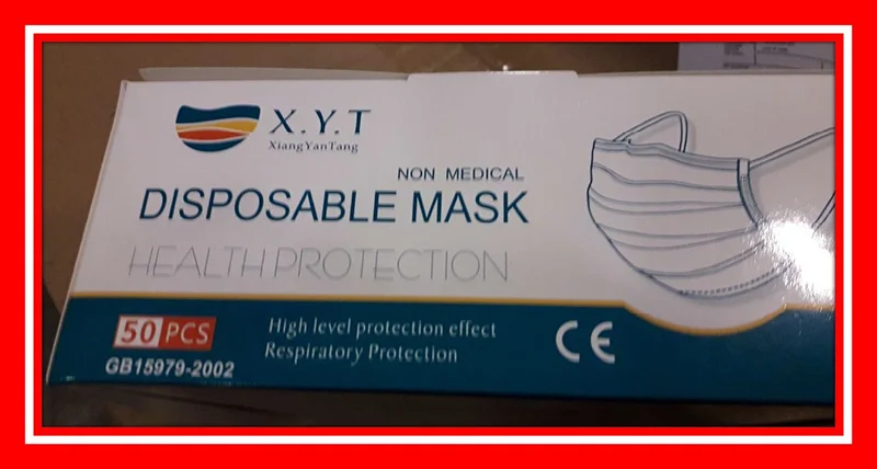 X.Y.T. Xiang Yan Tang — Non medical Disposable Mask