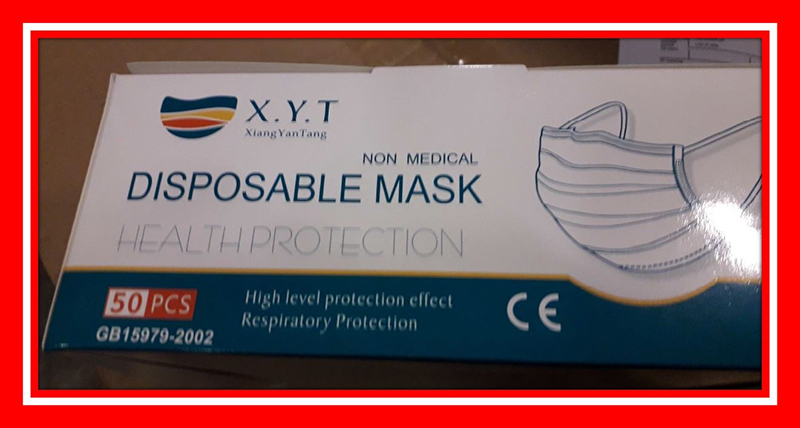 X.Y.T. Xiang Yan Tang — Non medical Disposable Mask