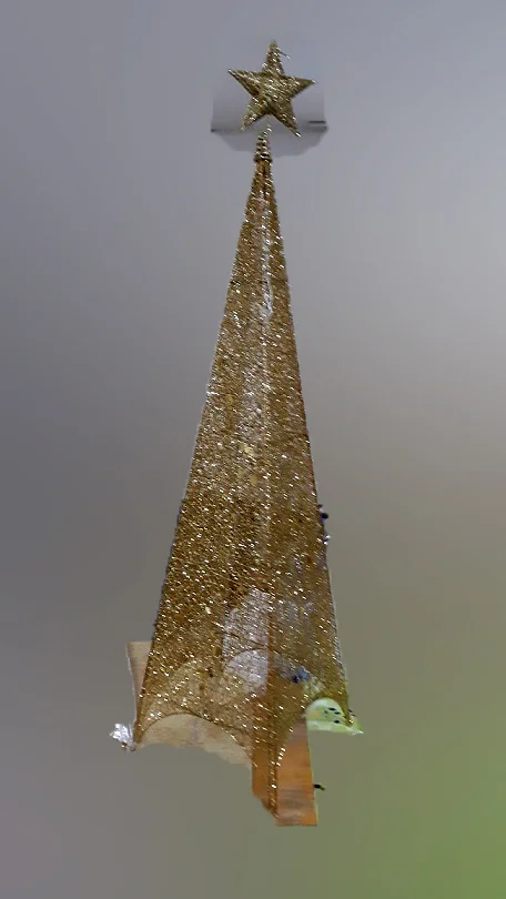 Pyramid-shaped luminaire