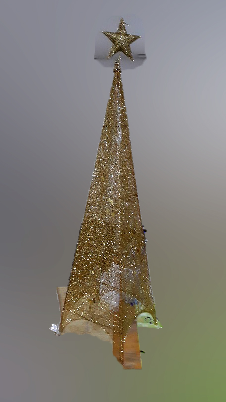 Pyramid-shaped luminaire