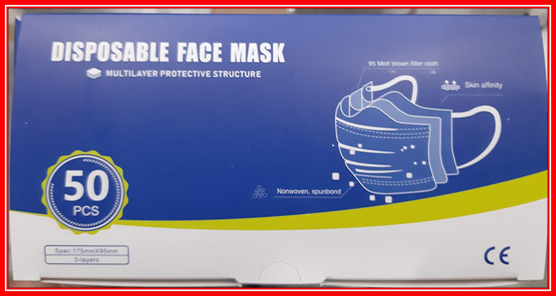 Non-woven.com — Disposable face mask / Disposable protective mask (three layers)