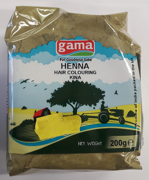 Gama — Henna Hair Colouring Kina