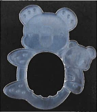 Silicone Baby Teether Bear