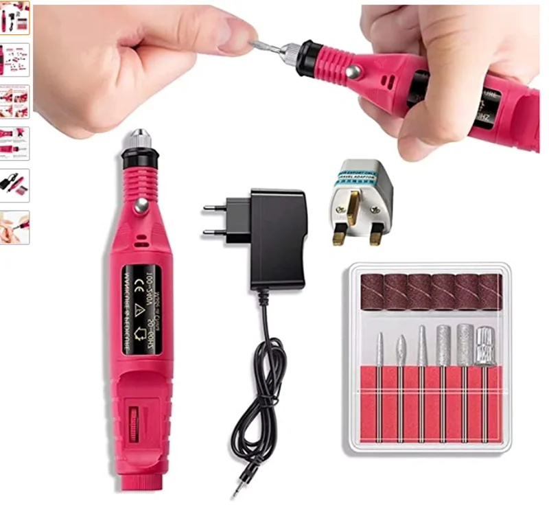 Electric manicure set