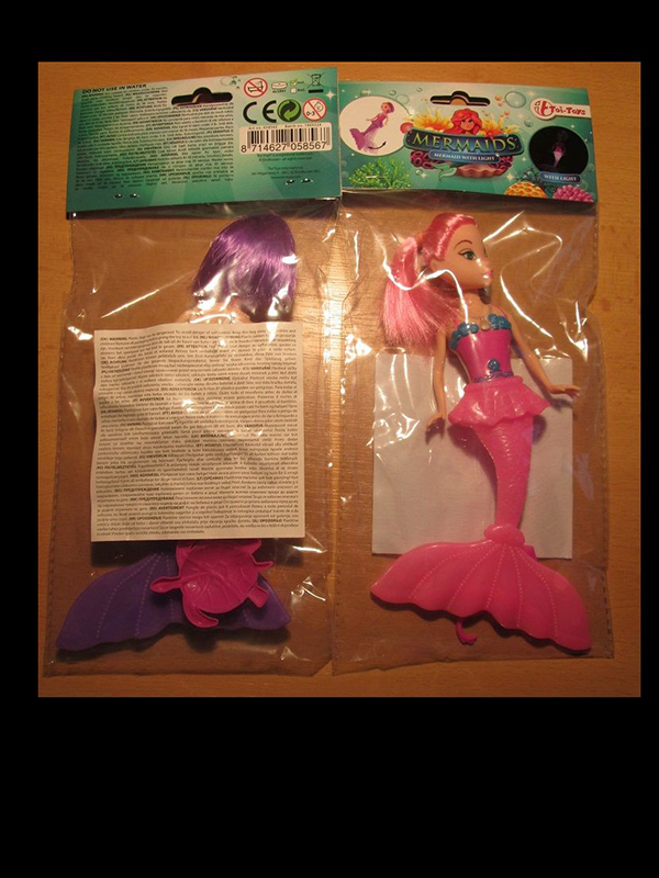 Toi-Toys Iternational — MERMAIDS, MARMAID WITH LIGHT
