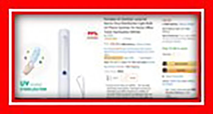 Travel UV Sanitising Wand