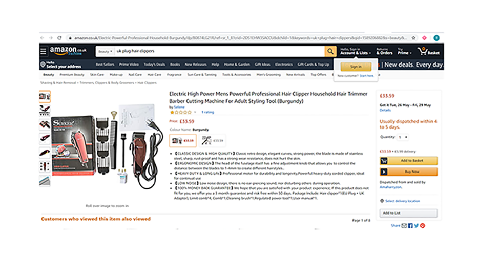 Surker — Professional Hair Clipper