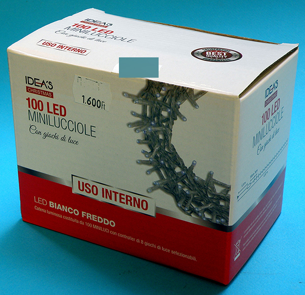 AB.M IDEA — IDEA’S CHRISTMAS 100 LED  MINILUCCIOLE