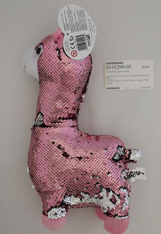 Glitzies — Plush toy with sequins