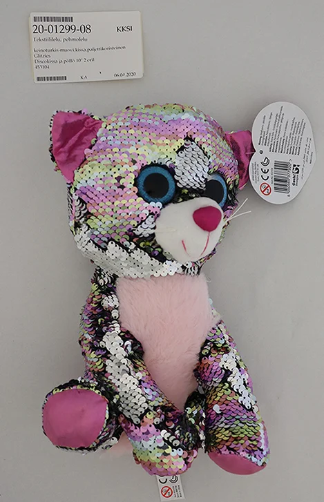 Glitzies — Plush toy with sequins