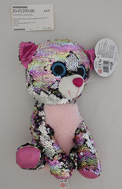 Glitzies — Plush toy with sequins