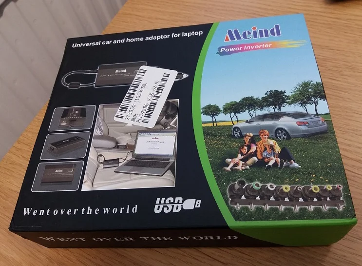Meind — Universal car and home adaptor for laptop - Power Inverter
