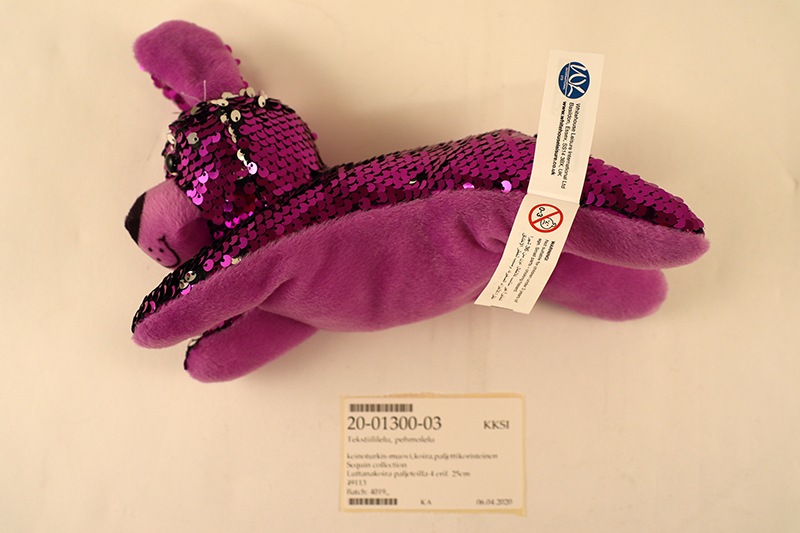 Sequin Collection — Plush toy with sequins