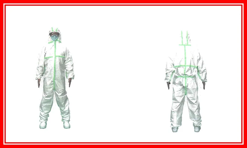 BEAST — Hooded Jumpsuit Protective Clothing